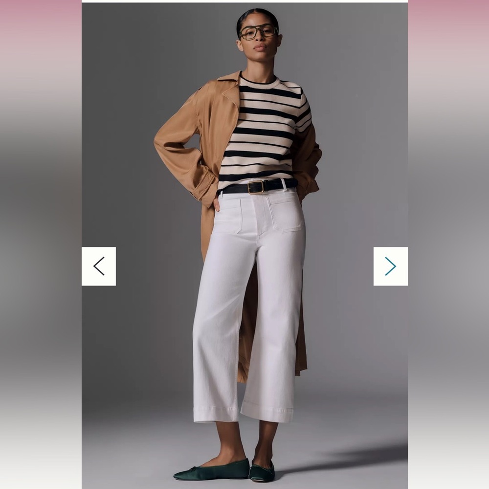 Maeve Anthropologie Colette Wide Leg Jeans